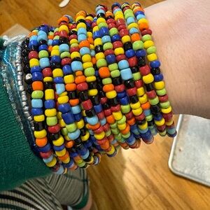 Colorful Beaded Bracelet Set